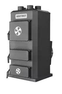 Oceľové kachle Bartmet na drevo, eko-uhlie, pelety, hnedé uhlie, čierne uhlie 25 kW